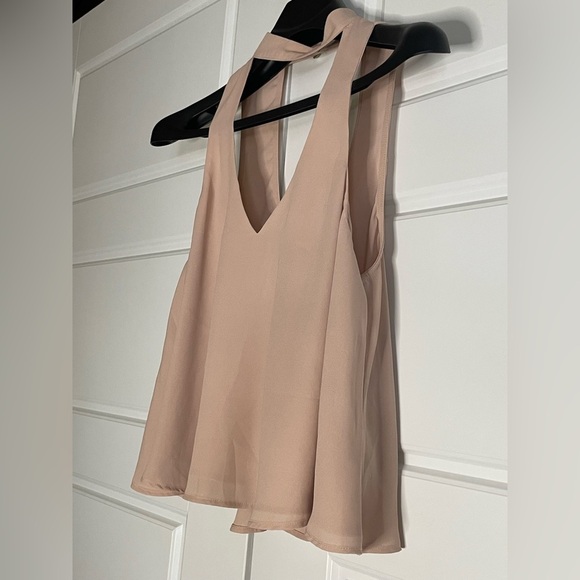 Show Me Your Mumu Casey Collar Top Dusty Blush Pastel - Picture 5 of 11